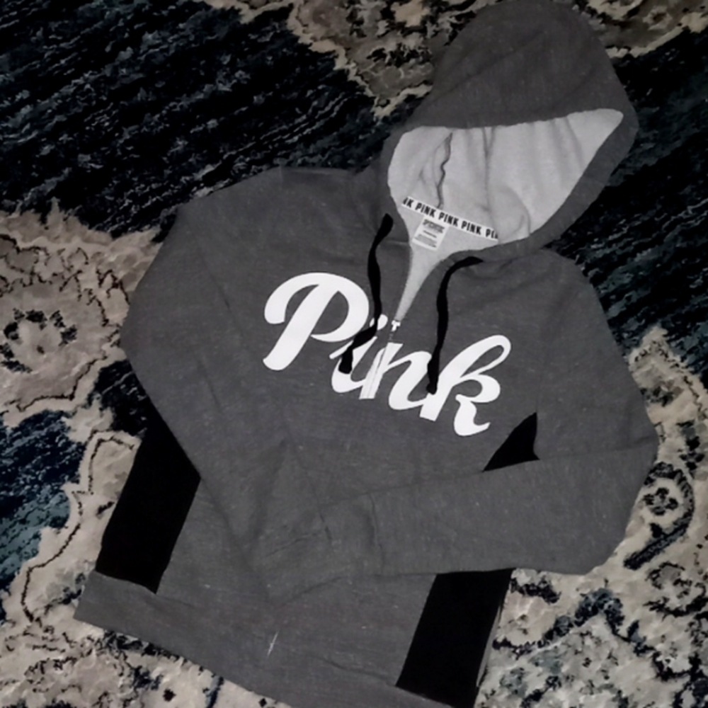 PINK VS ZIP UP HOODIE
